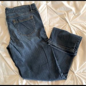 BCBG Generation mid rise boot cut jeans